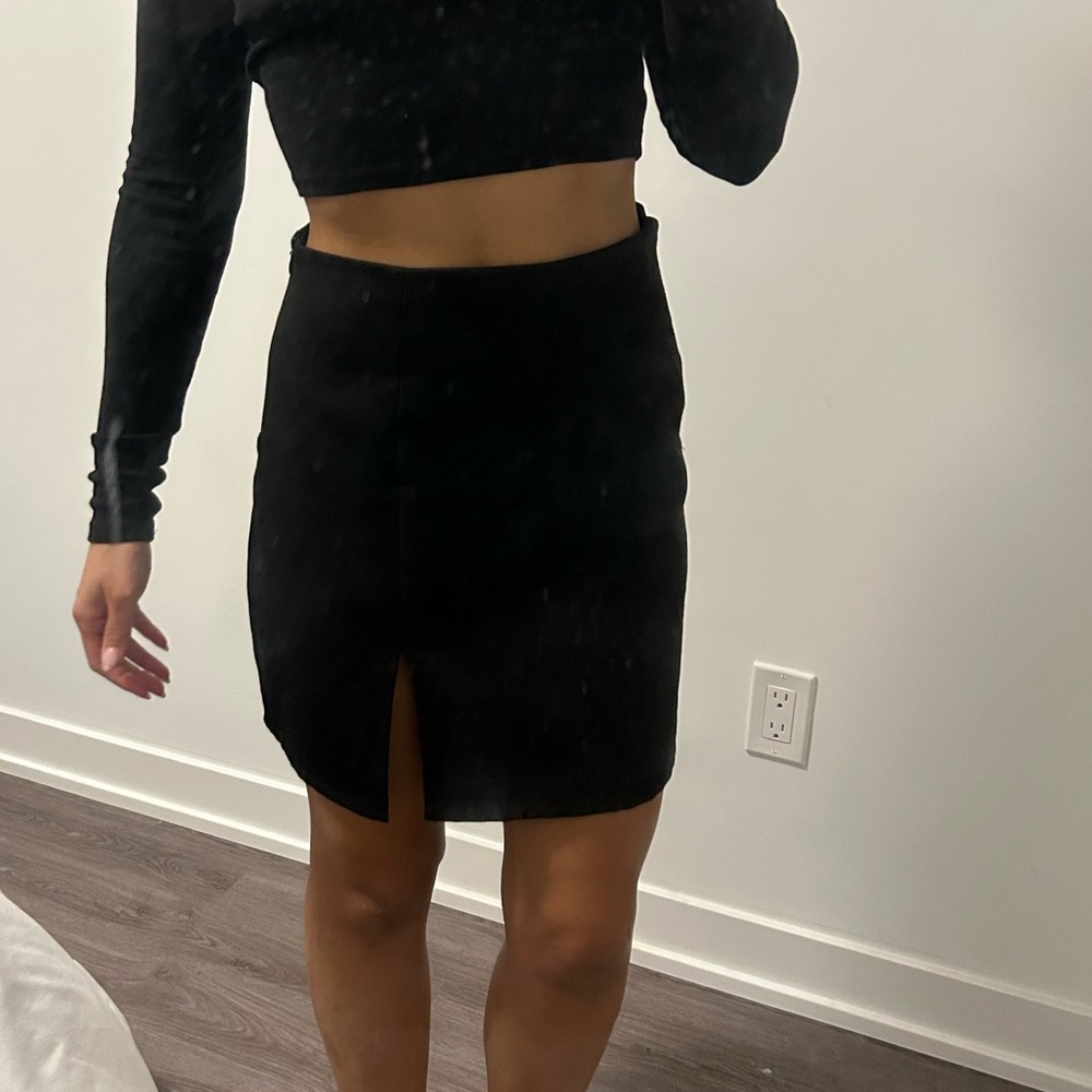 I saw it first Black Women's Skirt